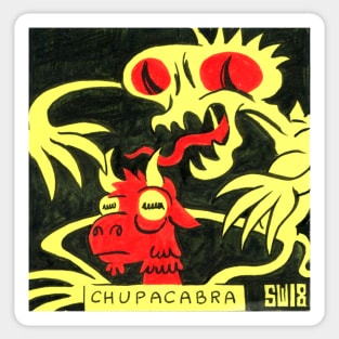 Chupacabra Sticker